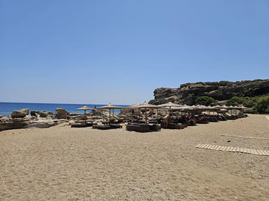 Strand bei Kallithea Springs