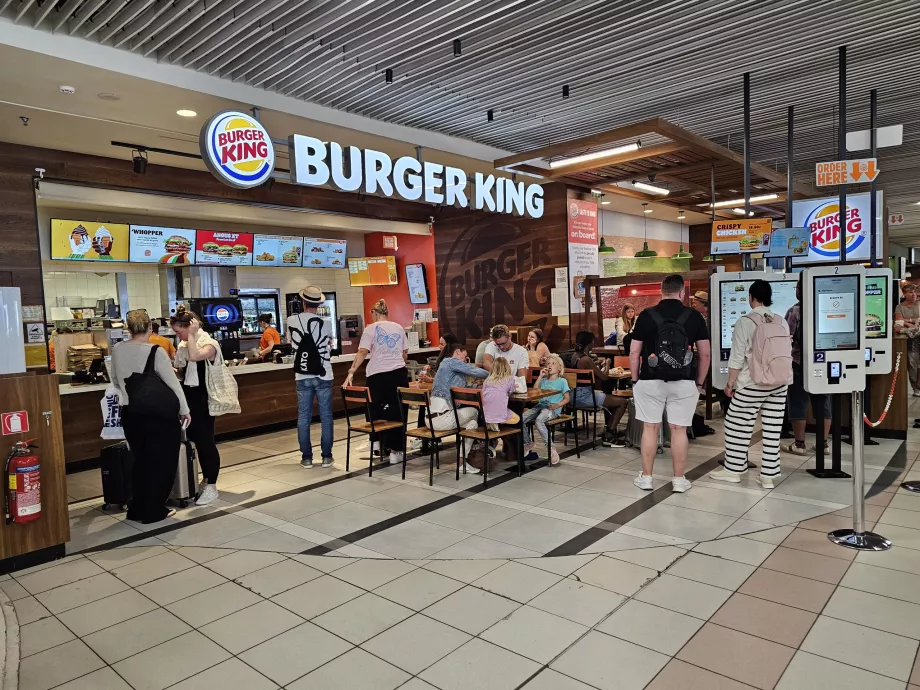 Burger King, Transitzone