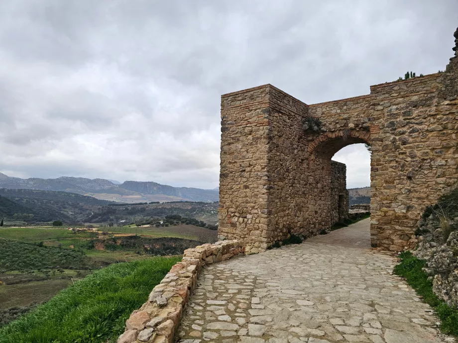 Die Route zum Arco del Cristo