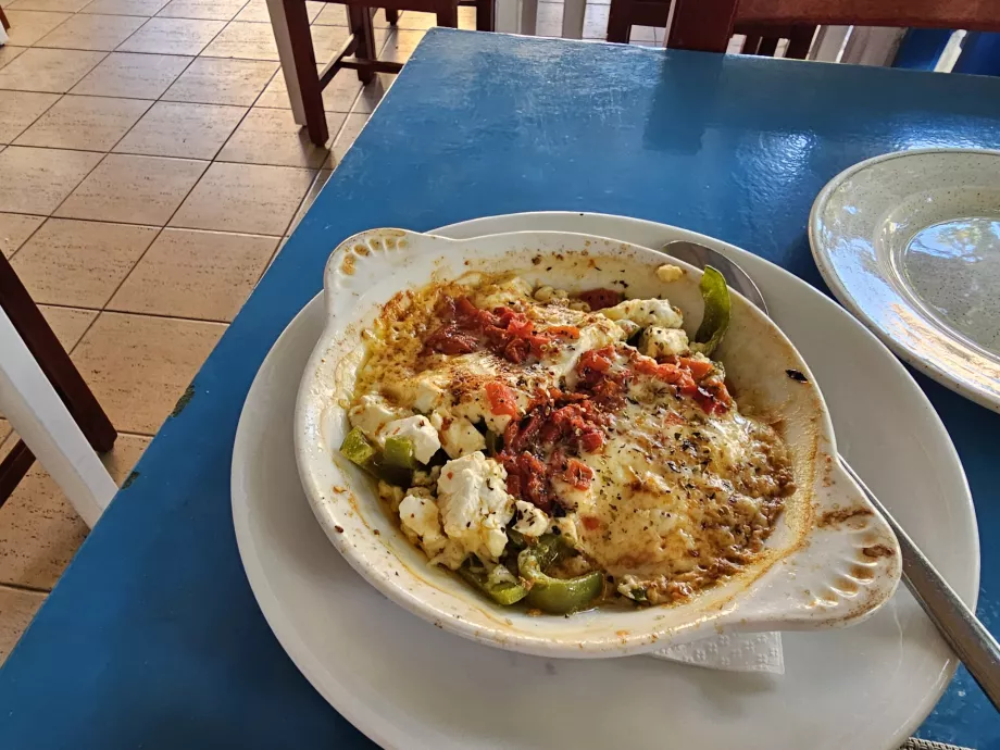 Gebackener Feta-Käse