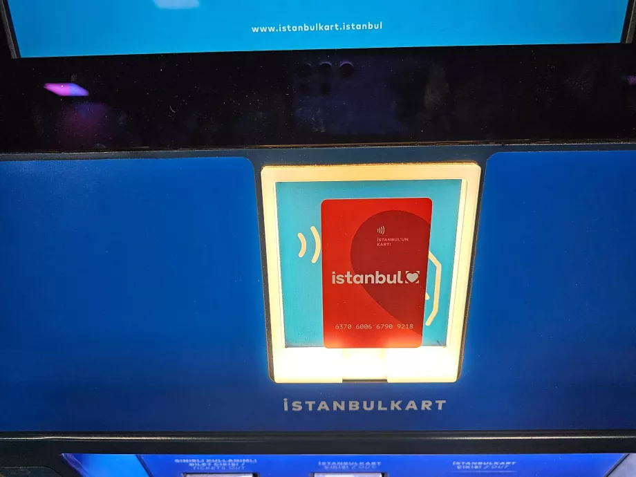 IstanbulKart Aufladegerät