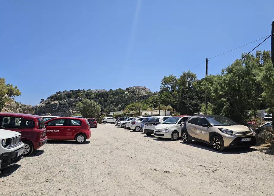 Parkplatz Anthony Quinn Beach