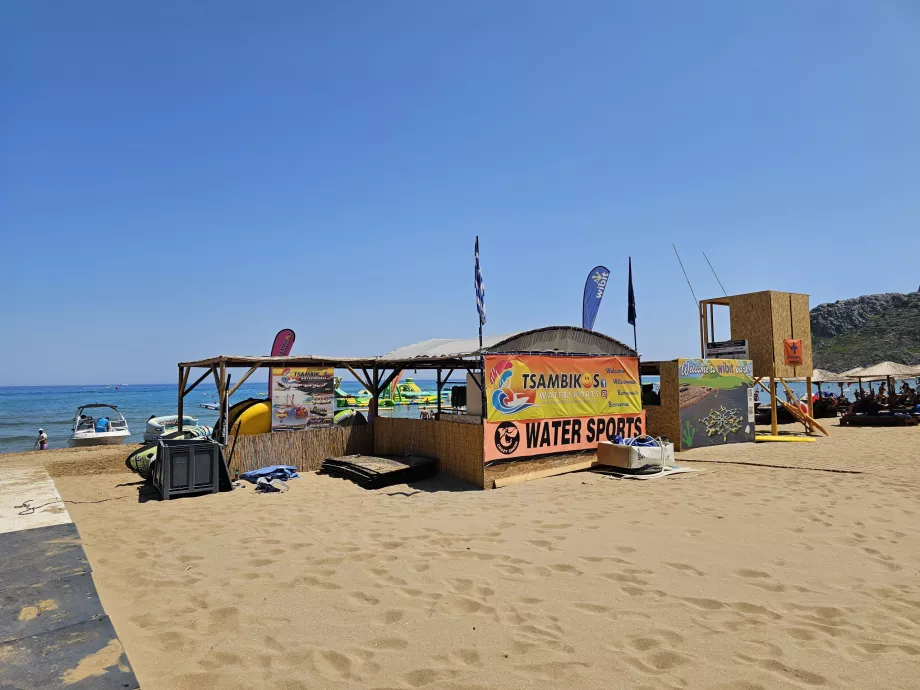 Wassersport, Strand Tsambika