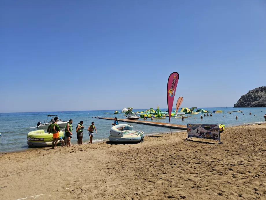 Wassersport, Strand Tsambika