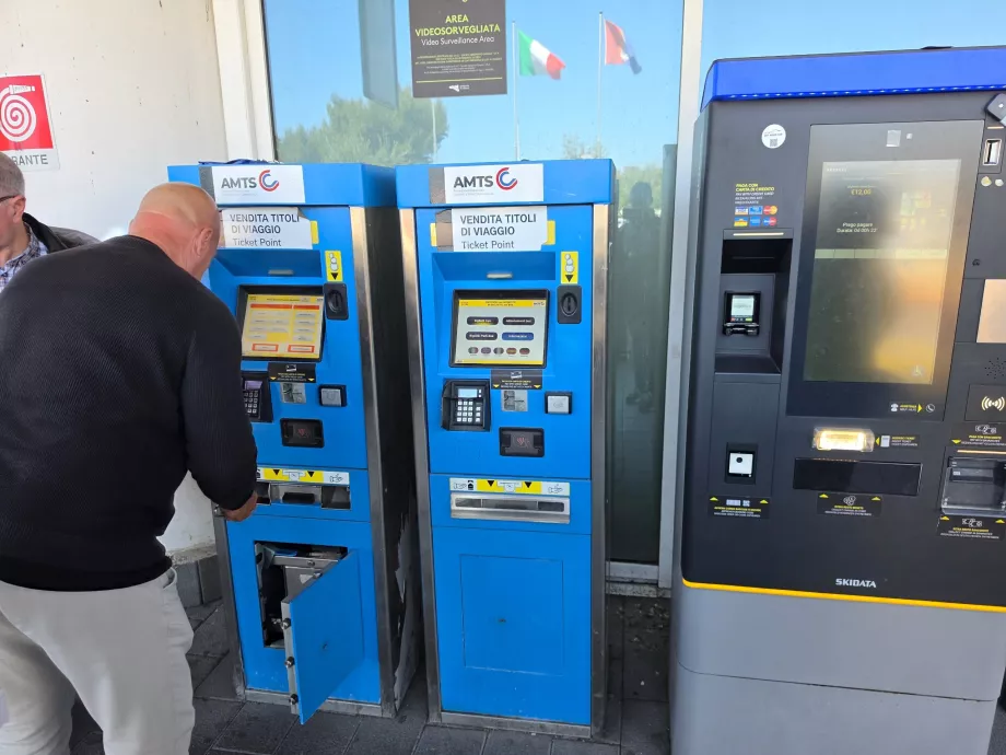 Fahrkartenautomaten - Alibus