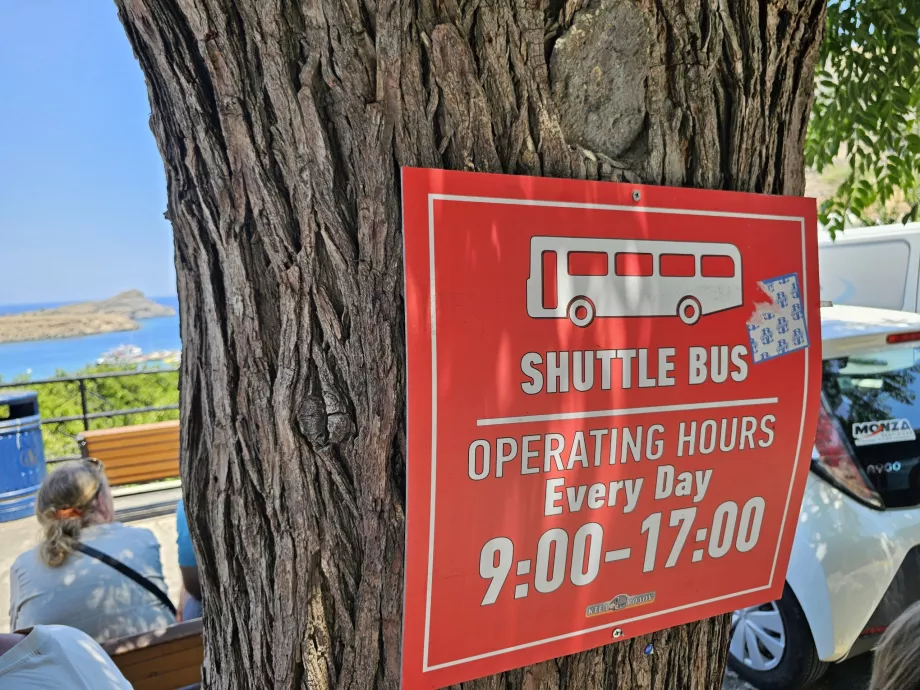 Pendelbus Lindos