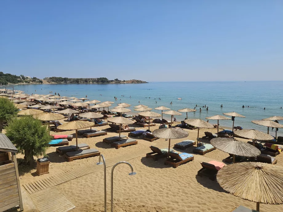 Strand von Pefki