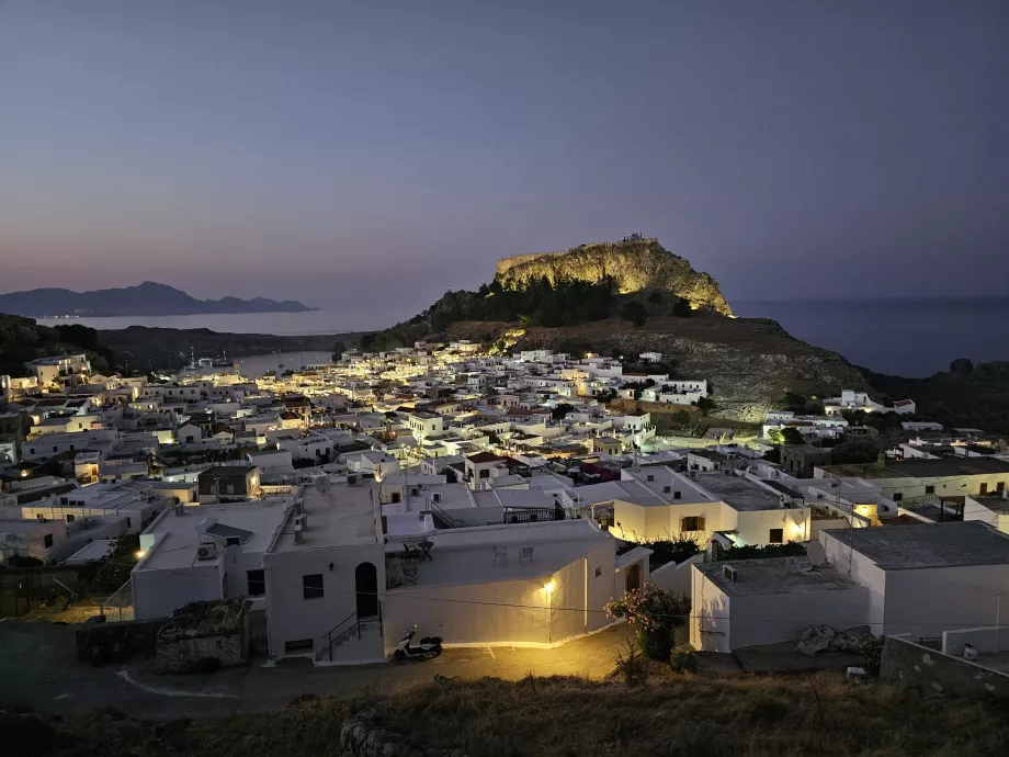 Nacht Lindos