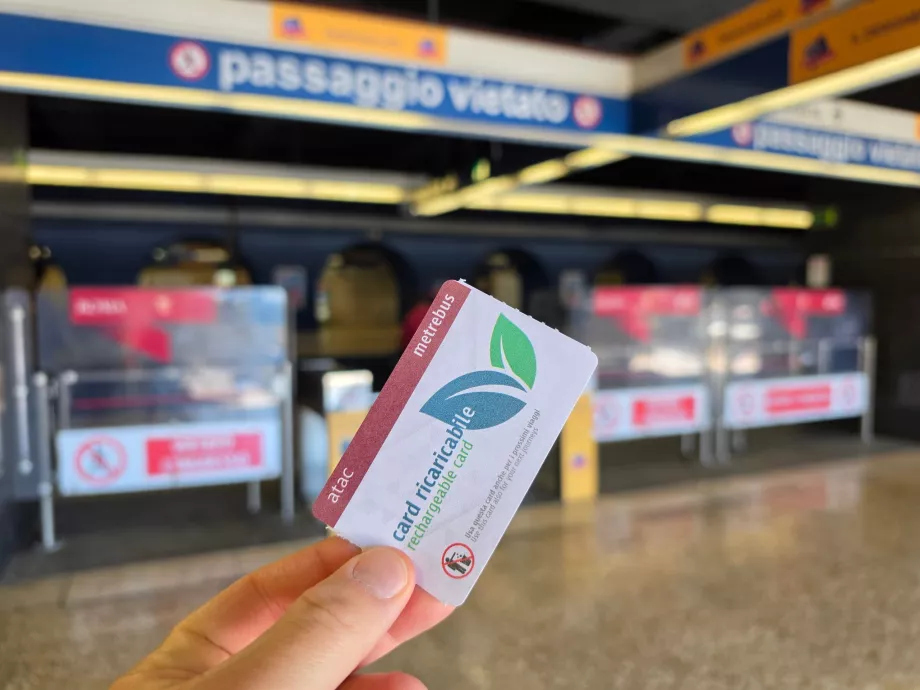 Papierfahrkarte für öffentliche Verkehrsmittel