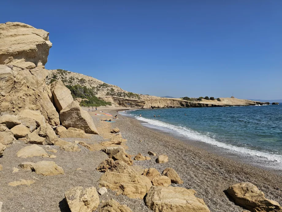 Strand von Fourni