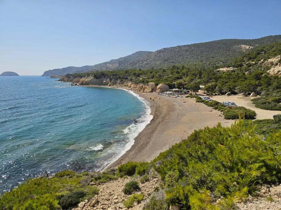 Strand von Fourni