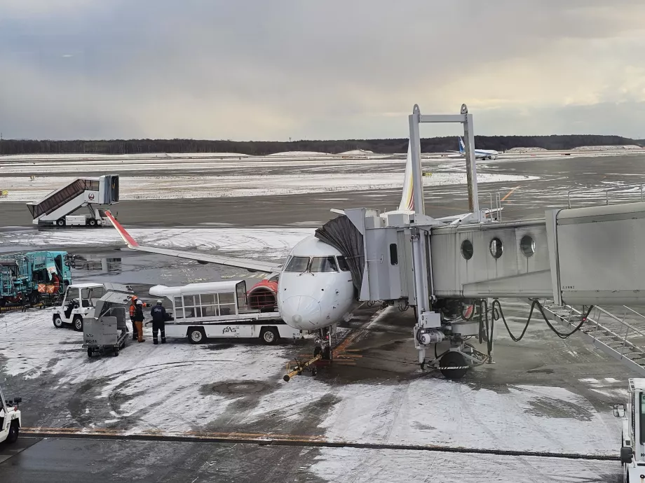 Weißes Flugzeug FDA