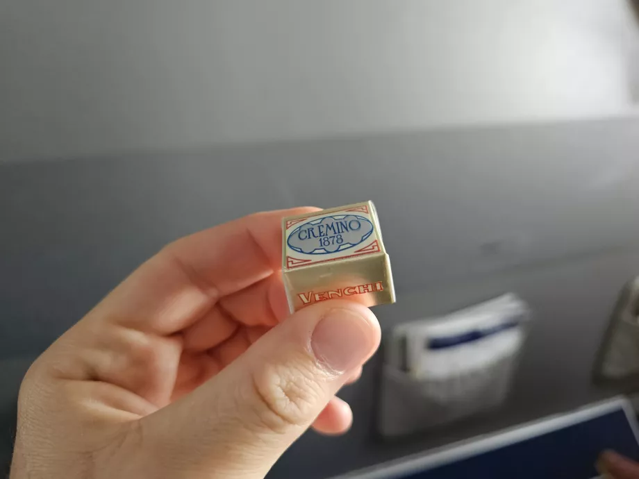 Schokolade vor der Landung