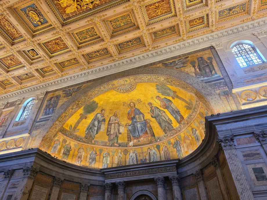 St. Pauls Basilika außerhalb der Mauern