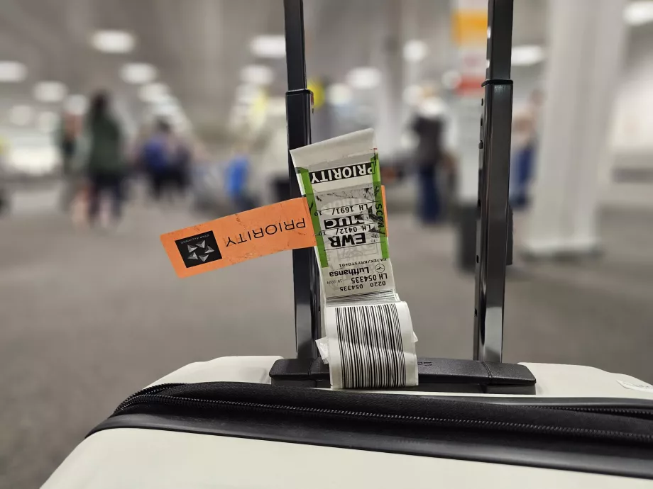 Prioritätsgepäckanhänger