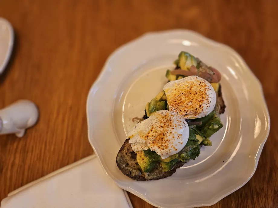 Frühstück, Avocado-Toast