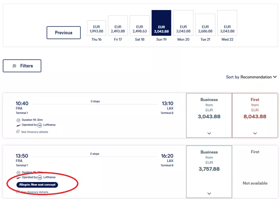 Beispielhafte Beschreibung von "Allegris"