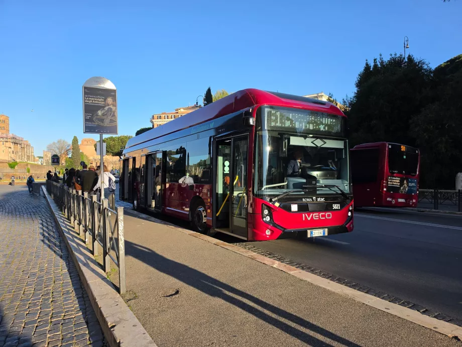 Stadtbusse in Rom