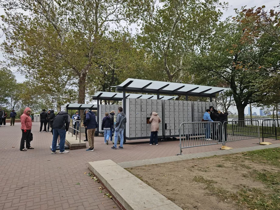 Schließfächer zur Aufbewahrung von persönlichen Gegenständen