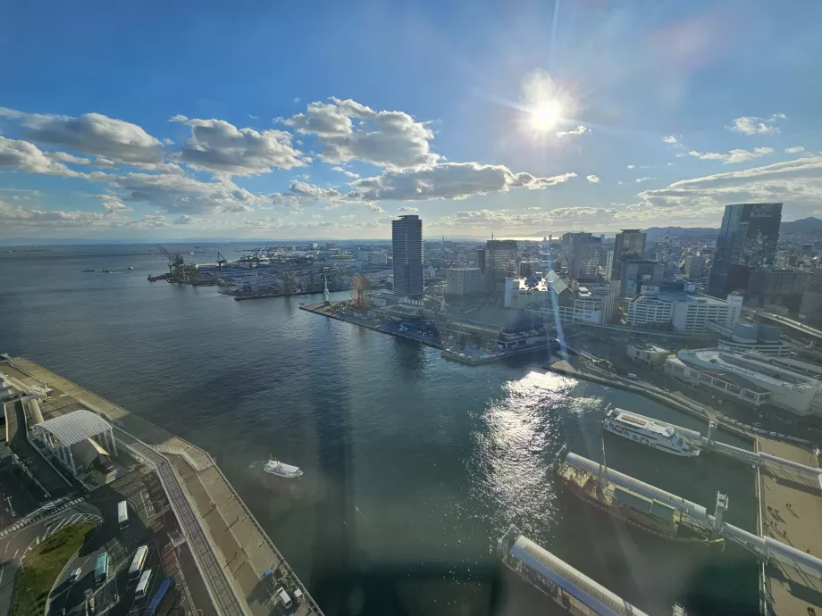 Blick vom Kobe Port Tower