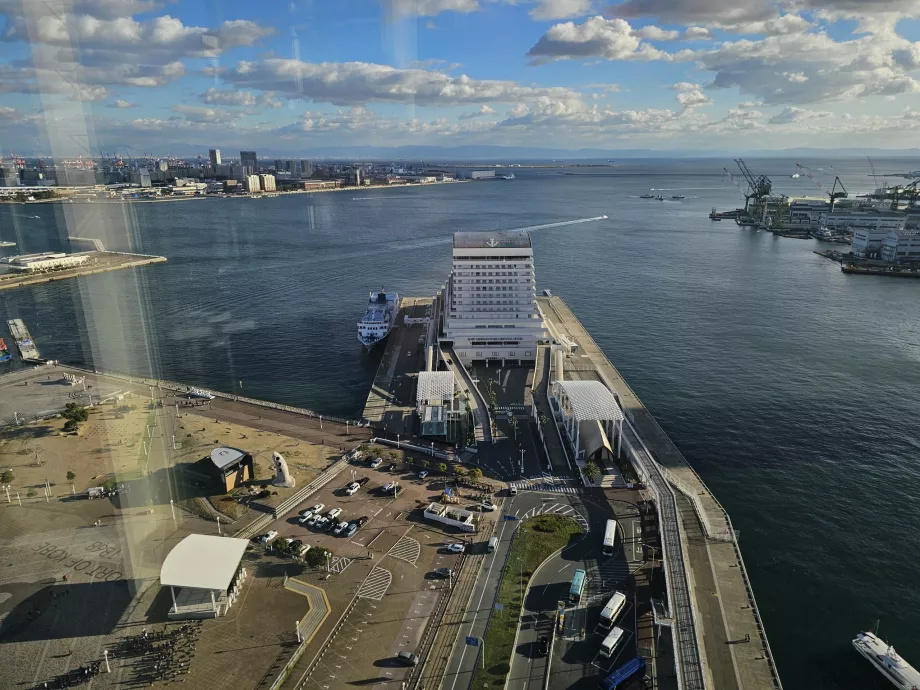 Blick vom Kobe Port Tower