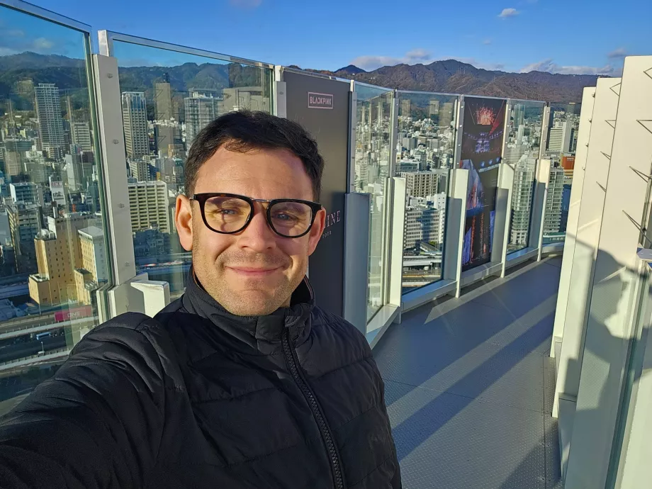 Ich im Kobe Port Tower