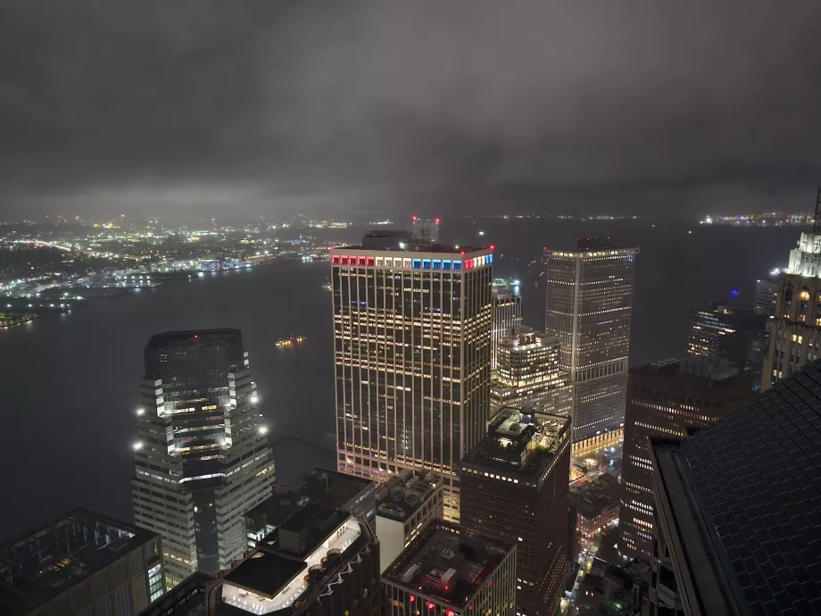 Die Aussicht von der Overstory Bar