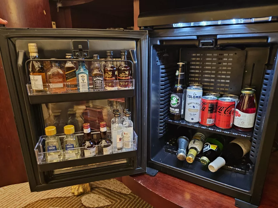 Offene Minibar