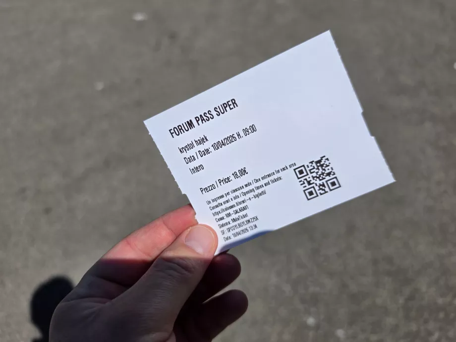Fahrkarte nach Fora Romana