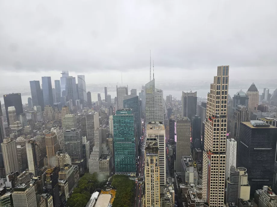 Summit One Vanderbilt, Blick in Richtung Penn Station