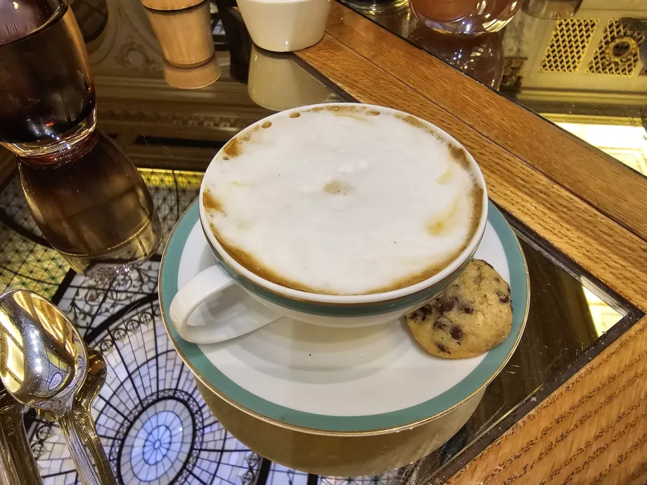 Cappucino zum Frühstück