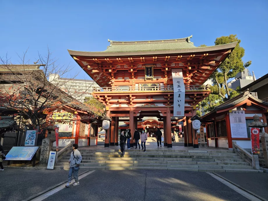 Ikuta-Jinja-Schrein