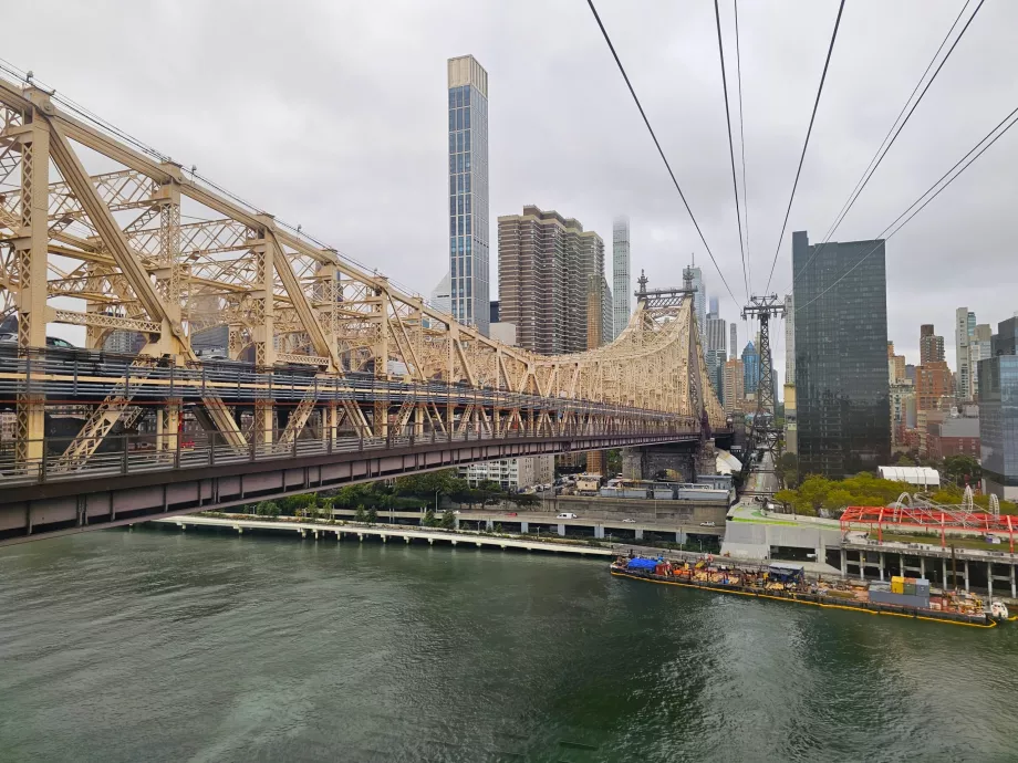 Seilbahnfahrt nach Roosvelt Island