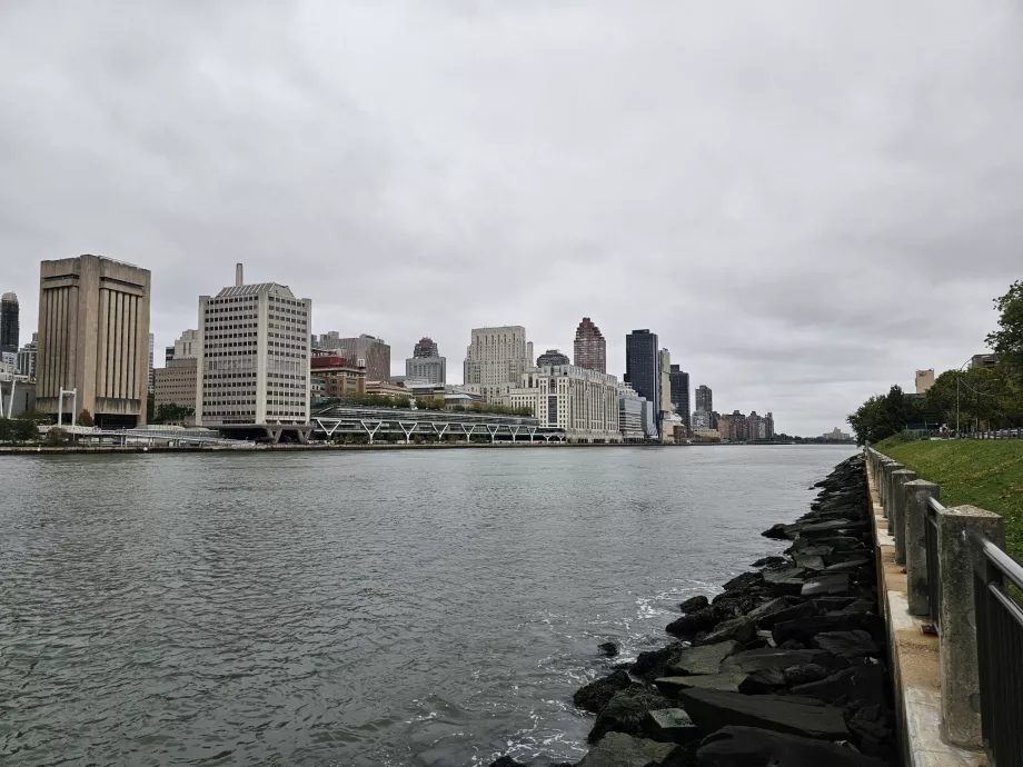 Promenade auf der Roosvelt-Insel