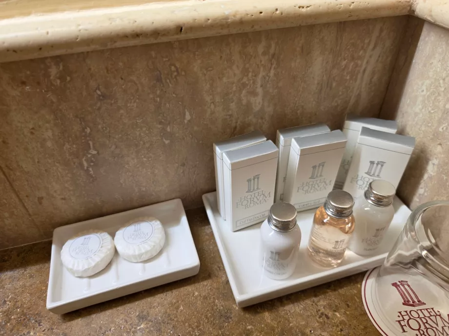 Amenity Kit im Badezimmer