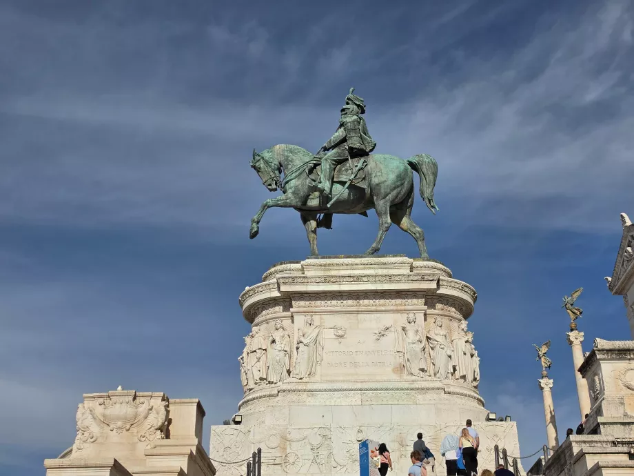 Altare della Patria, kostenloser Teil