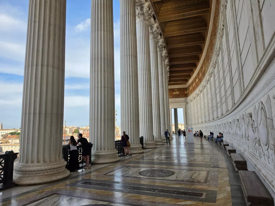 Altare della Patria, bezahlter Teil