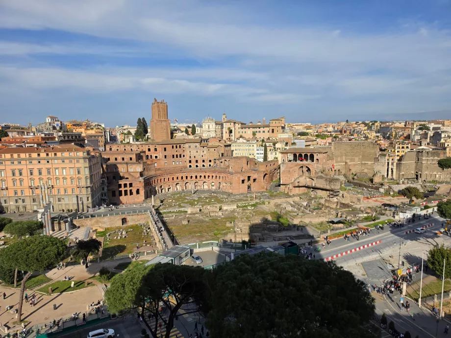 Altare della Patria, bezahlter Teil