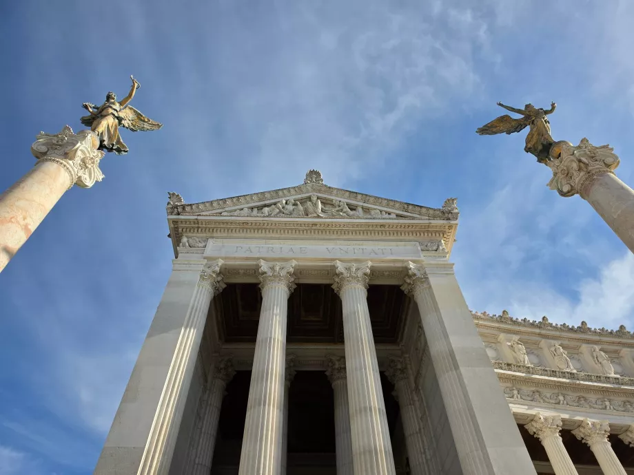 Altare della Patria, bezahlter Teil