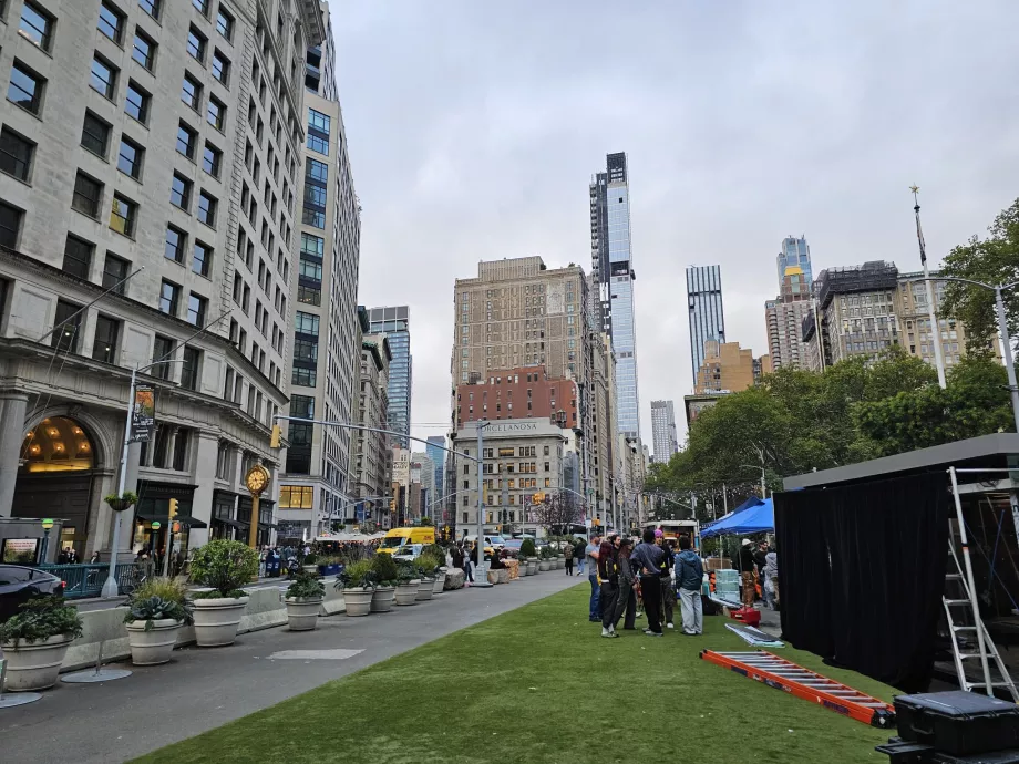 Broadway am Flatiron-Gebäude