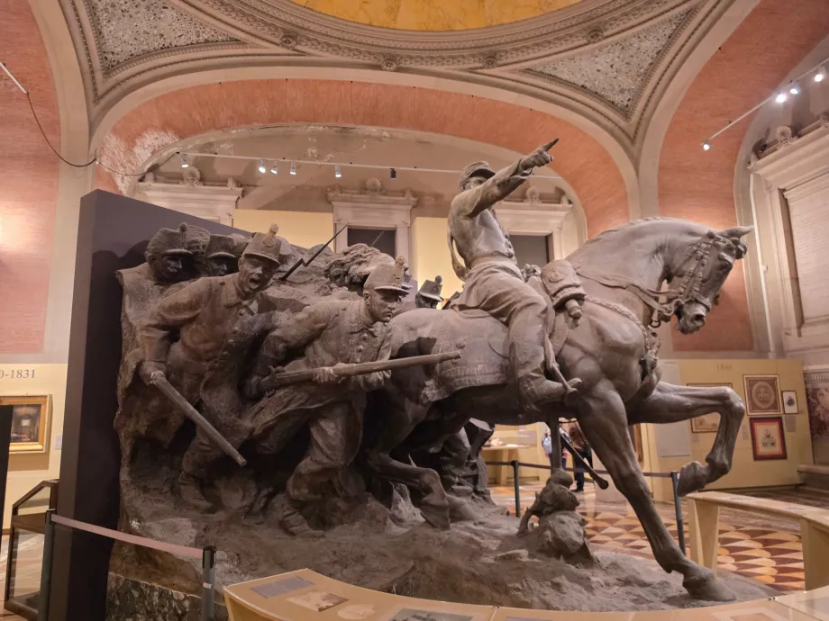 Altare della Patria, bezahlter Teil