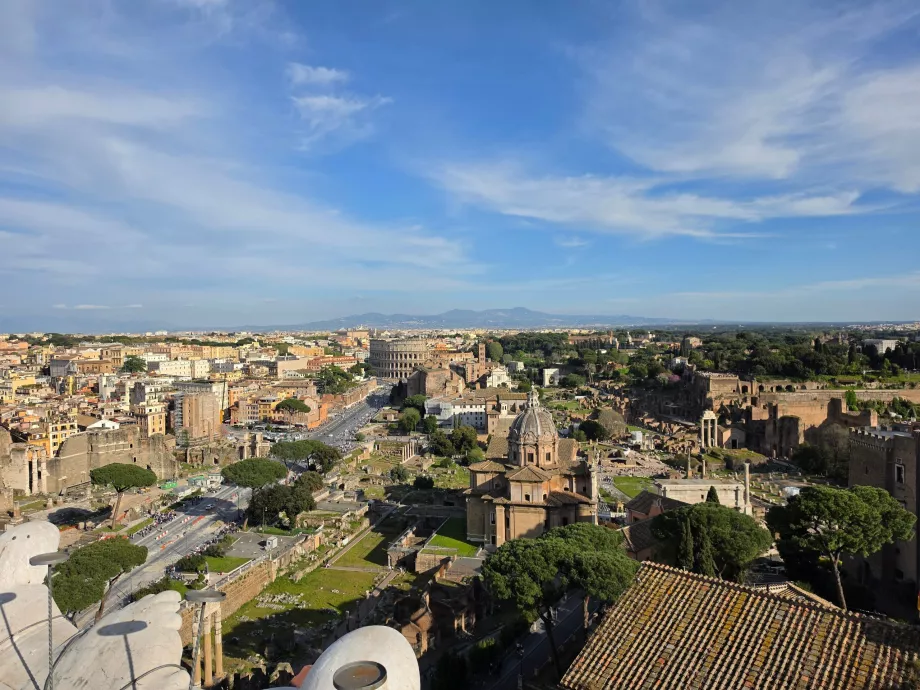 Altare della Patria, bezahlter Teil