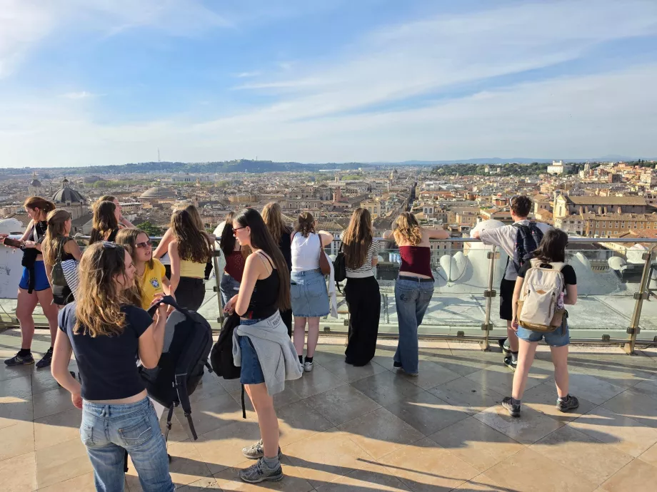 Altare della Patria, bezahlter Teil