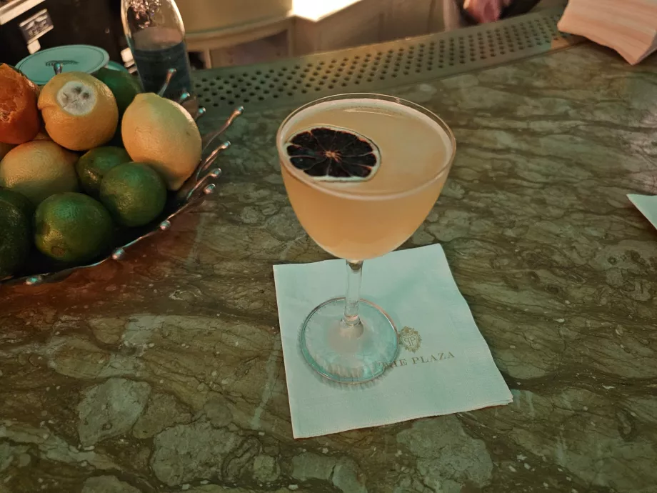 Cocktail im Restaurant Palm Court