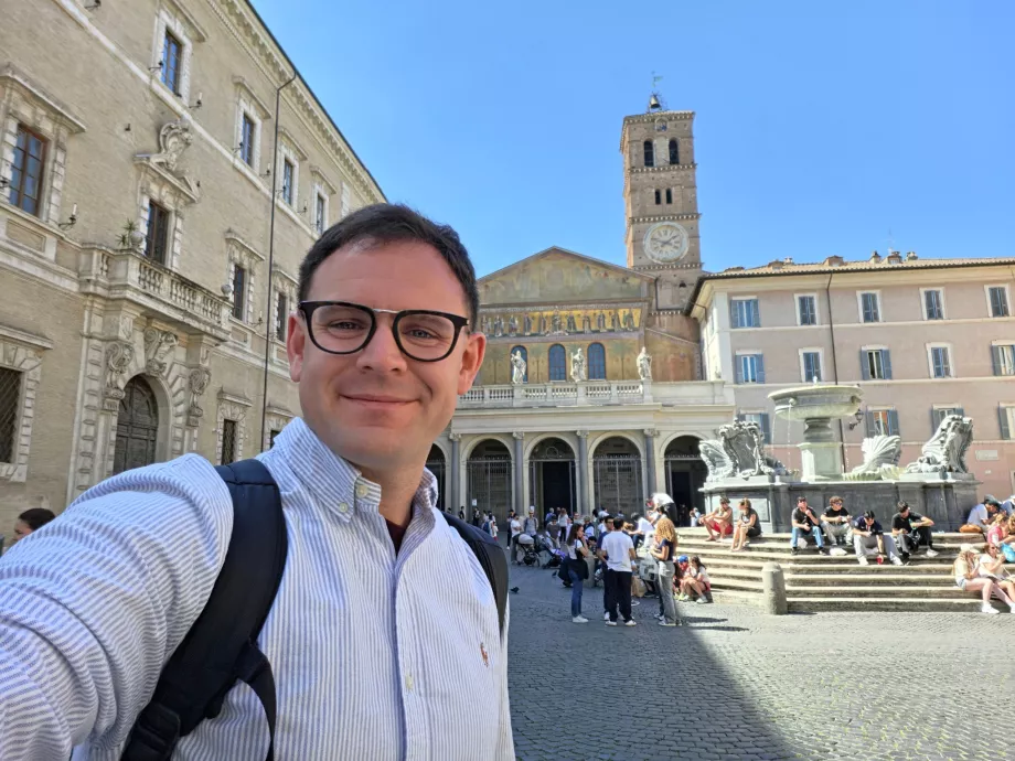 Ich in Trastevere