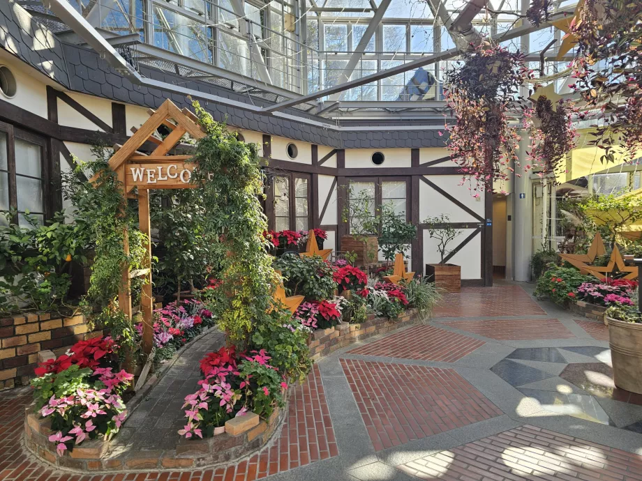 Gewächshaus im Nunobiki Kräutergarten