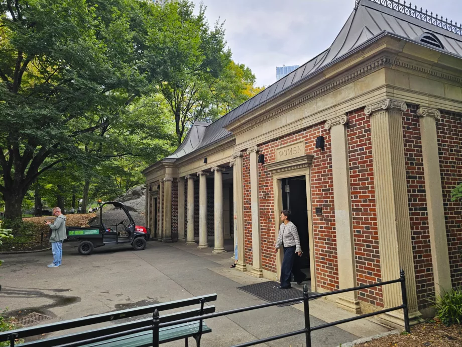 Öffentliche Toiletten im Central Park