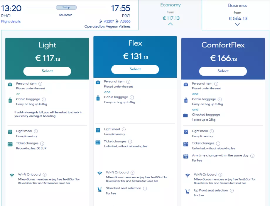 Ein Flugticket buchen