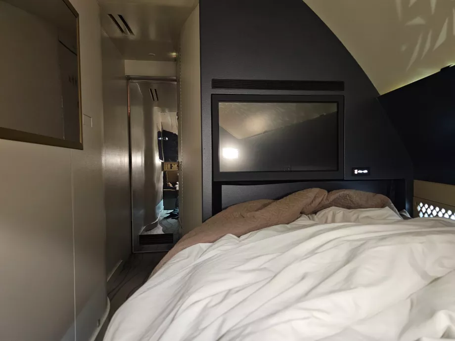 Ein ungemachtes Bett