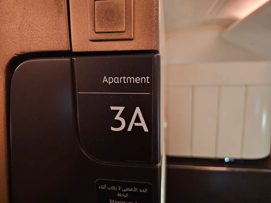 Mein Sitzplatz 3A